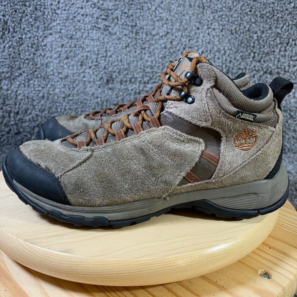 Timberland Translite 2.0 FTP Tilton Mid GTX Men Size 10 Brown Leather Waterproof